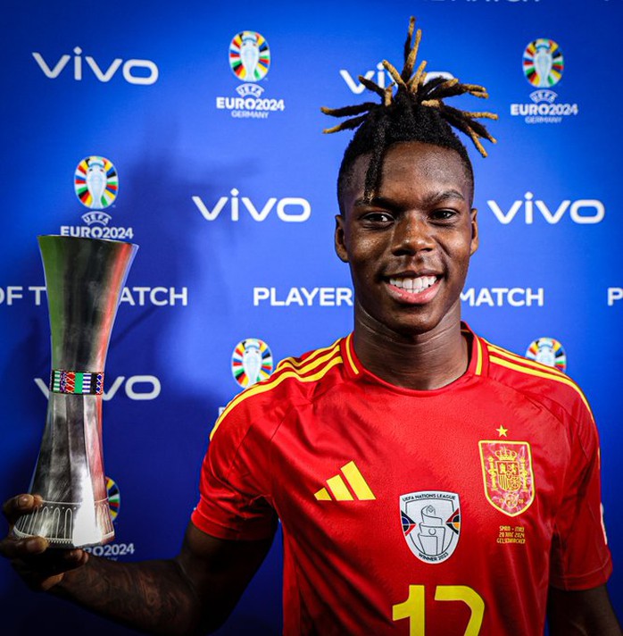 Euro 2024: Nico Williams và Francisco Conceicao "vào tầm ngắm" của Barcelona, Man United và Arsenal- Ảnh 1. Euro 2024: Nico Williams và Francisco Conceicao "vào tầm ngắm" của Barcelona, Man United và Arsenal- Ảnh 1.