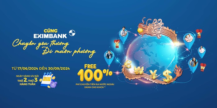 Eximbank tung loạt chương trình ưu đãi lớn nhất năm- Ảnh 1. Eximbank tung loạt chương trình ưu đãi lớn nhất năm- Ảnh 1.