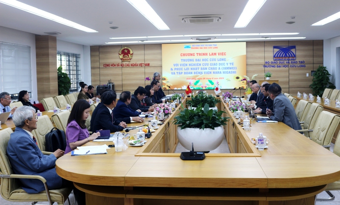Trường Đại học Cửu Long đẩy mạnh hợp tác với Nhật Bản- Ảnh 1. Trường Đại học Cửu Long đẩy mạnh hợp tác với Nhật Bản- Ảnh 1.