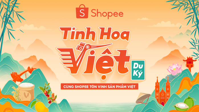 Từ tháng 4-2024, Shopee đã cho ra mắt series livestream định kỳ vào ngày 15 hằng tháng với tên gọi "Shopee Live - Tinh Hoa Việt Du Ký" và phát sóng đến tháng 12-2024 Từ tháng 4-2024, Shopee đã cho ra mắt series livestream định kỳ vào ngày 15 hằng tháng với tên gọi "Shopee Live - Tinh Hoa Việt Du Ký" và phát sóng đến tháng 12-2024
