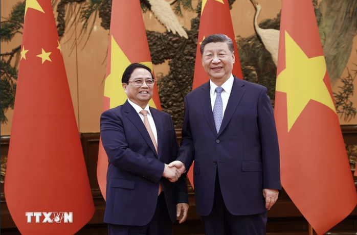 Thủ tướng Phạm Minh Chính hội kiến Tổng Bí thư, Chủ tịch Trung Quốc Tập Cận Bình- Ảnh 1. Thủ tướng Phạm Minh Chính hội kiến Tổng Bí thư, Chủ tịch Trung Quốc Tập Cận Bình- Ảnh 1.