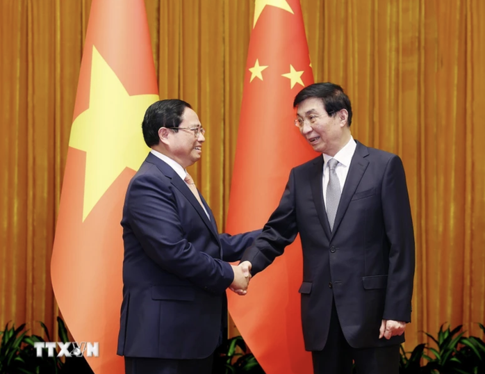 Thủ tướng Phạm Minh Chính hội kiến Tổng Bí thư, Chủ tịch Trung Quốc Tập Cận Bình- Ảnh 7. Thủ tướng Phạm Minh Chính hội kiến Tổng Bí thư, Chủ tịch Trung Quốc Tập Cận Bình- Ảnh 7.