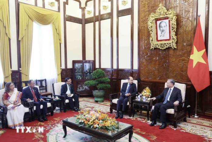 Chủ tịch nước hoan nghênh tập đoàn lớn Ấn Độ đầu tư trong các lĩnh vực chiến lược- Ảnh 4. Chủ tịch nước hoan nghênh tập đoàn lớn Ấn Độ đầu tư trong các lĩnh vực chiến lược- Ảnh 4.