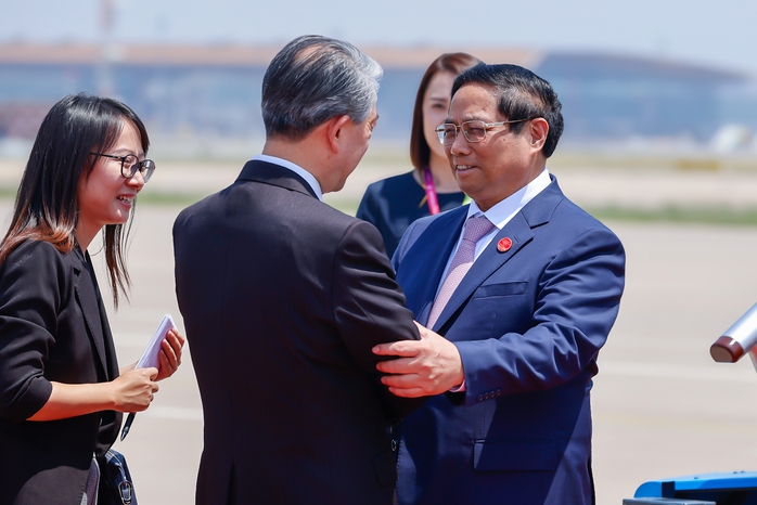 Thủ tướng Phạm Minh Chính tới Bắc Kinh- Ảnh 1. Thủ tướng Phạm Minh Chính tới Bắc Kinh- Ảnh 1.
