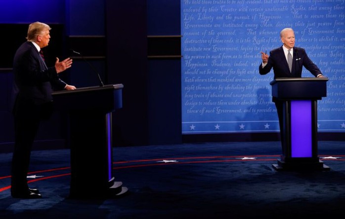 Màn "so găng" lịch sử của Tổng thống Biden và ông Donald Trump- Ảnh 5. Màn "so găng" lịch sử của Tổng thống Biden và ông Donald Trump- Ảnh 5.