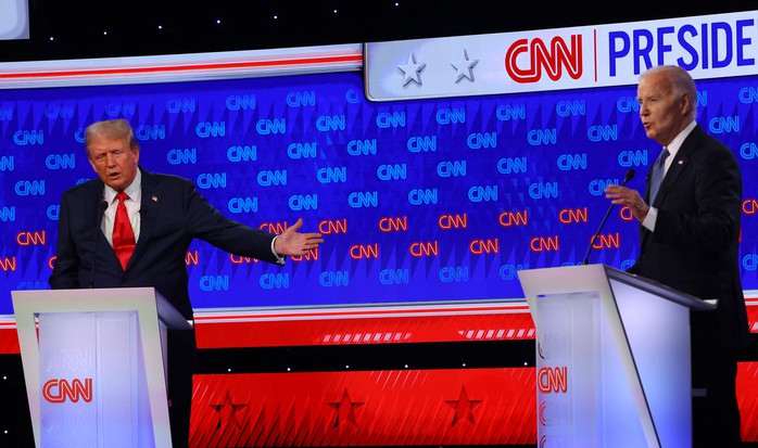 Cuộc tranh luận đầu tiên: Tổng thống Biden "thắng nhưng thua", ông Trump "có vấn đề"- Ảnh 1.