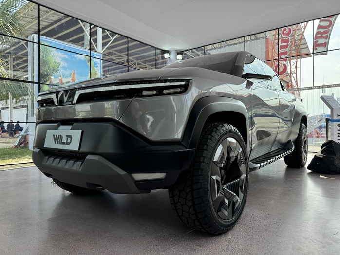 Xe bán tải điện VinFast xuất hiện tại Bình Dương- Ảnh 7. Xe bán tải điện VinFast xuất hiện tại Bình Dương- Ảnh 7.