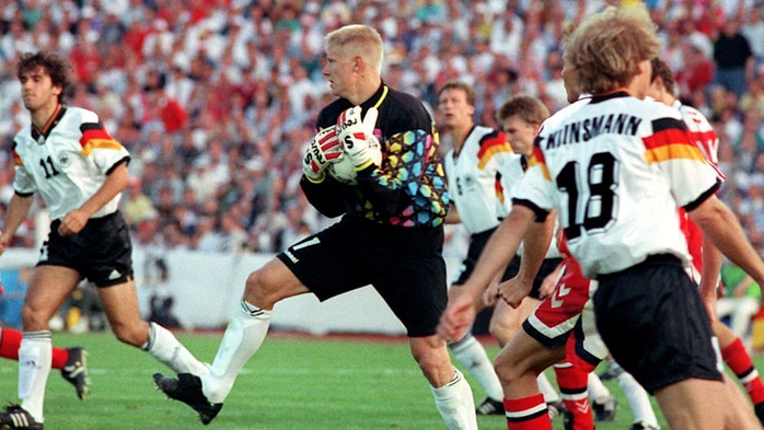 Đội tuyển Đức với nỗi ám ảnh mang tên Schmeichel- Ảnh 1. Đội tuyển Đức với nỗi ám ảnh mang tên Schmeichel- Ảnh 1.