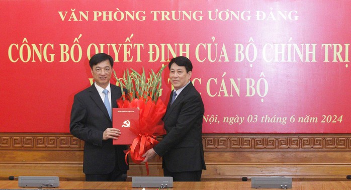 Bổ nhiệm Chủ nhiệm Tổng cục Chính trị, Chánh Văn phòng Trung ương Đảng- Ảnh 2. Bổ nhiệm Chủ nhiệm Tổng cục Chính trị, Chánh Văn phòng Trung ương Đảng- Ảnh 2.