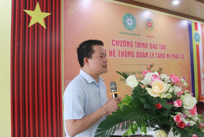 Bộ Công an giới thiệu về phần mềm quản lý tăng ni, phật tử- Ảnh 1. Bộ Công an giới thiệu về phần mềm quản lý tăng ni, phật tử- Ảnh 1.