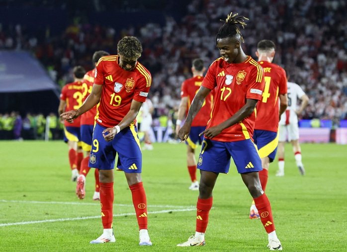 Euro 2024: Thua bàn đầu, Tây Ban Nha ra oai thắng đậm Georgia - Ảnh 5. Euro 2024: Thua bàn đầu, Tây Ban Nha ra oai thắng đậm Georgia - Ảnh 5.