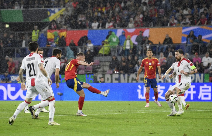 Euro 2024: Thua bàn đầu, Tây Ban Nha ra oai thắng đậm Georgia - Ảnh 1. Euro 2024: Thua bàn đầu, Tây Ban Nha ra oai thắng đậm Georgia - Ảnh 1.
