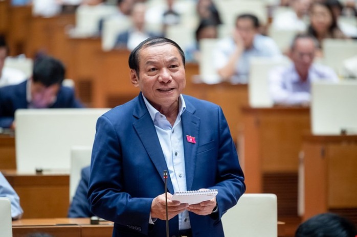 Quốc hội chất vấn Bộ trưởng Bộ Văn hóa, Thể thao và Du lịch- Ảnh 1. Quốc hội chất vấn Bộ trưởng Bộ Văn hóa, Thể thao và Du lịch- Ảnh 1.