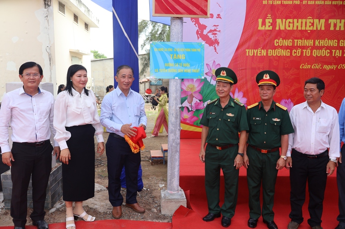 Ra mắt 2 công trình ý nghĩa trên xã đảo Thạnh An- Ảnh 5.