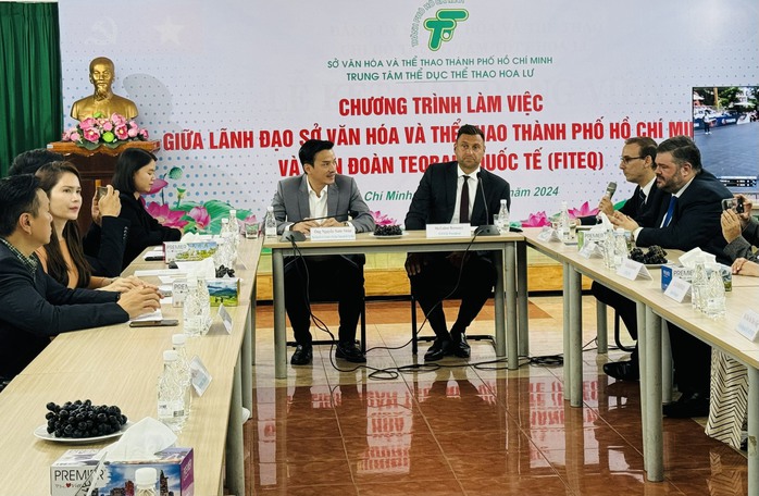Liên đoàn Teqball quốc tế (FITEQ) hỗ trợ TP HCM đăng cai thi đấu quốc tế- Ảnh 3. Liên đoàn Teqball quốc tế (FITEQ) hỗ trợ TP HCM đăng cai thi đấu quốc tế- Ảnh 3.