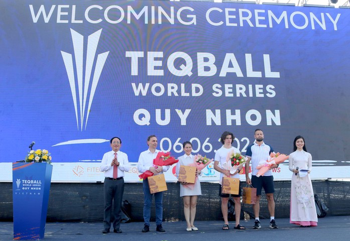 Khai mạc giải Teqball Thế giới 2024 - Teqball World Series- Ảnh 1. Khai mạc giải Teqball Thế giới 2024 - Teqball World Series- Ảnh 1.
