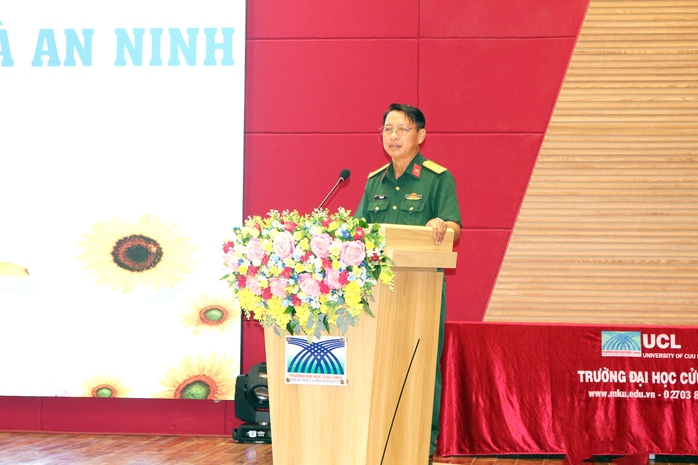 Trường ĐH Cửu Long khai giảng khóa học giáo dục quốc phòng và an ninh- Ảnh 4. Trường ĐH Cửu Long khai giảng khóa học giáo dục quốc phòng và an ninh- Ảnh 4.