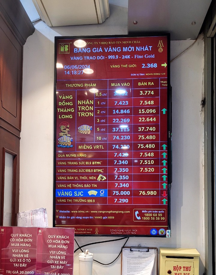 Tiệm vàng mở bán bất ngờ, đóng cửa nhanh như Tiệm vàng mở bán bất ngờ, đóng cửa nhanh như