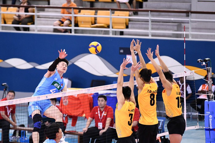Thua Trung Quốc, bóng chuyền nam Việt Nam xếp hạng 6 AVC Challenge Cup 2024- Ảnh 1. Thua Trung Quốc, bóng chuyền nam Việt Nam xếp hạng 6 AVC Challenge Cup 2024- Ảnh 1.