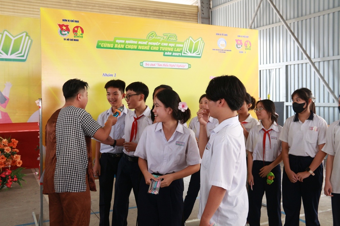 Định hướng nghề nghiệp cho học sinh THCS từ trò chơi- Ảnh 3. Định hướng nghề nghiệp cho học sinh THCS từ trò chơi- Ảnh 3.