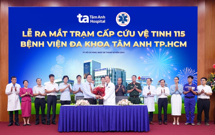 Ra mắt Trạm cấp cứu vệ tinh 115: Bệnh viện Tâm Anh góp phần nâng cao năng lực cấp cứu đột quỵ- Ảnh 1. Ra mắt Trạm cấp cứu vệ tinh 115: Bệnh viện Tâm Anh góp phần nâng cao năng lực cấp cứu đột quỵ- Ảnh 1.