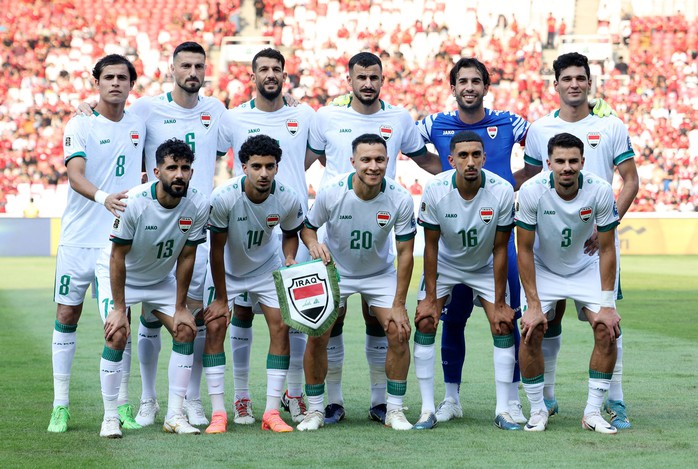 Tuyển Iraq sẽ có nhiều thay đổi nhân sự khi tiếp đón tuyển Việt Nam Ảnh: REUTERS Tuyển Iraq sẽ có nhiều thay đổi nhân sự khi tiếp đón tuyển Việt Nam Ảnh: REUTERS