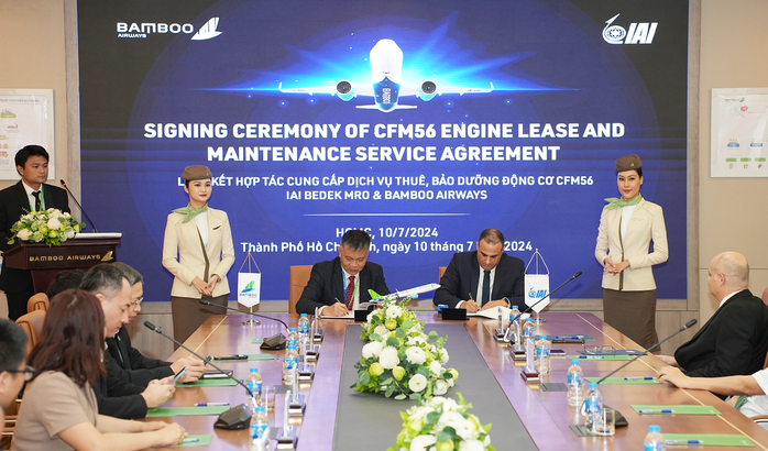 Bamboo Airways "bắt tay" Tập đoàn Công nghiệp Hàng không Israel- Ảnh 1. Bamboo Airways "bắt tay" Tập đoàn Công nghiệp Hàng không Israel- Ảnh 1.