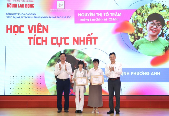 Báo Người Lao Động tổ chức tọa đàm "AI – Động lực phát triển báo chí số"- Ảnh 8. Báo Người Lao Động tổ chức tọa đàm "AI – Động lực phát triển báo chí số"- Ảnh 8.