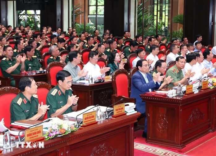 Thủ tướng Phạm Minh Chính dự Hội nghị Quân chính toàn quân- Ảnh 4.
