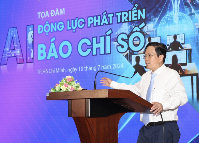 Báo Người Lao Động tổ chức tọa đàm "AI – Động lực phát triển báo chí số"- Ảnh 6. Báo Người Lao Động tổ chức tọa đàm "AI – Động lực phát triển báo chí số"- Ảnh 6.
