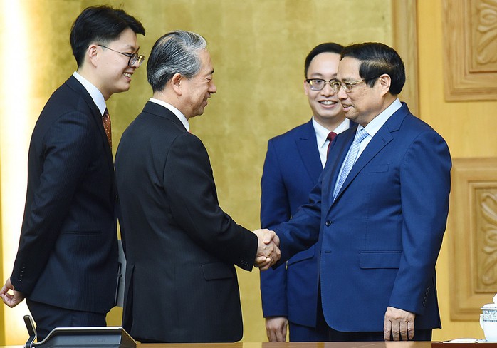 Thủ tướng Phạm Minh Chính tiếp Đại sứ Trung Quốc- Ảnh 1. Thủ tướng Phạm Minh Chính tiếp Đại sứ Trung Quốc- Ảnh 1.