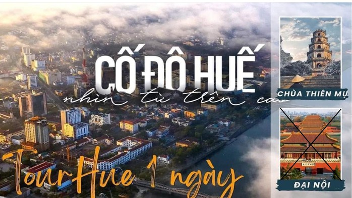 Sở Du lịch lên tiếng vụ quảng cáo tour Huế đăng ảnh Tử Cấm Thành- Ảnh 1. Sở Du lịch lên tiếng vụ quảng cáo tour Huế đăng ảnh Tử Cấm Thành- Ảnh 1.