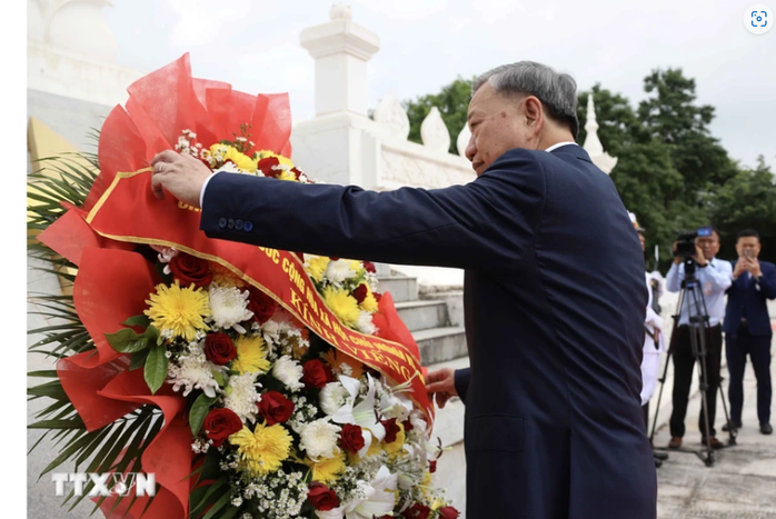 Tổng Bí thư, Chủ tịch nước Lào đón, hội đàm với Chủ tịch nước Tô Lâm- Ảnh 21. Tổng Bí thư, Chủ tịch nước Lào đón, hội đàm với Chủ tịch nước Tô Lâm- Ảnh 21.