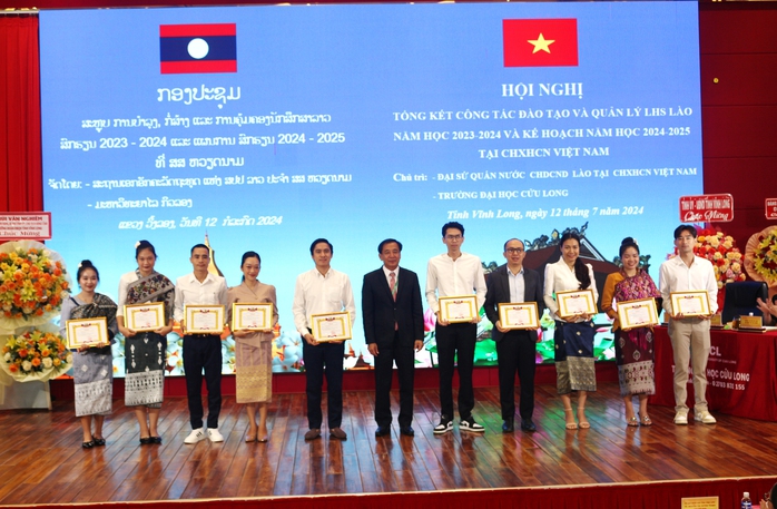 Hội nghị liên quan lưu học sinh Lào tổ chức tại Trường ĐH Cửu Long- Ảnh 5. Hội nghị liên quan lưu học sinh Lào tổ chức tại Trường ĐH Cửu Long- Ảnh 5.