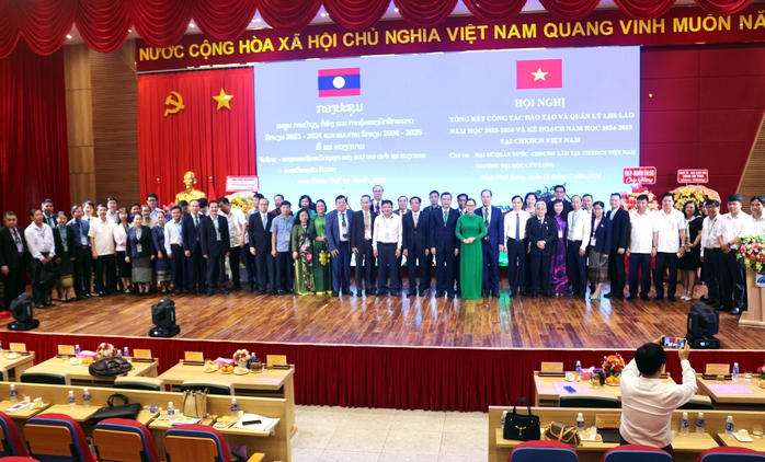 Hội nghị liên quan lưu học sinh Lào tổ chức tại Trường ĐH Cửu Long- Ảnh 8. Hội nghị liên quan lưu học sinh Lào tổ chức tại Trường ĐH Cửu Long- Ảnh 8.