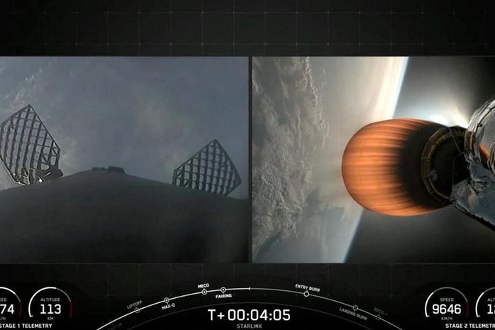 Tên lửa Falcon 9 của SpaceX phát nổ hiếm thấy, "nướng" 20 vệ tinh- Ảnh 1. Tên lửa Falcon 9 của SpaceX phát nổ hiếm thấy, "nướng" 20 vệ tinh- Ảnh 1.