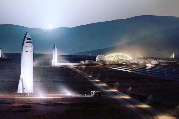 Tỉ phú Elon Musk và kế hoạch "thuộc địa hóa" Sao Hỏa khó tin- Ảnh 1. Tỉ phú Elon Musk và kế hoạch "thuộc địa hóa" Sao Hỏa khó tin- Ảnh 1.