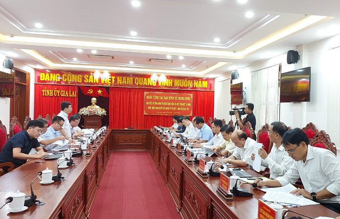 Ban kinh tế Trung ương làm việc với tỉnh Gia Lai, nhiều kiến nghị quan trọng - Ảnh 3. Ban kinh tế Trung ương làm việc với tỉnh Gia Lai, nhiều kiến nghị quan trọng - Ảnh 3.