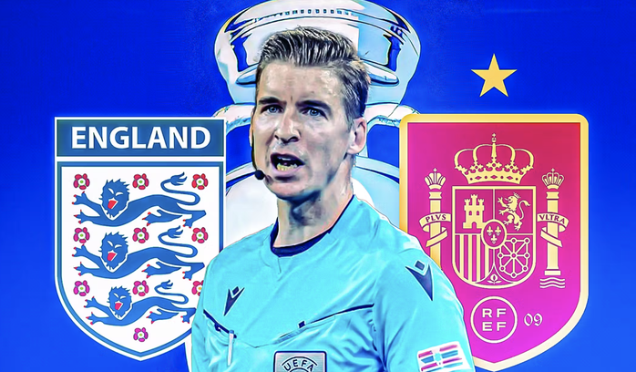Điều hành trận chung kết Euro 2024, Francois Letexier là ai?- Ảnh 1. Điều hành trận chung kết Euro 2024, Francois Letexier là ai?- Ảnh 1.