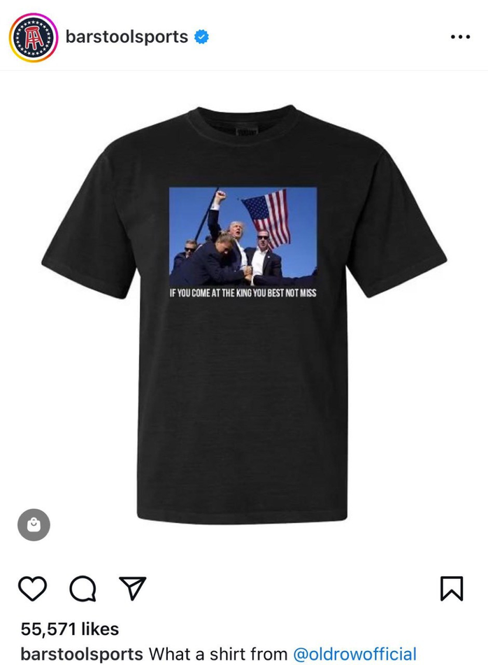Hình ông Trump giơ nắm đấm sau khi bị bắn trở thành món hời- Ảnh 1. Hình ông Trump giơ nắm đấm sau khi bị bắn trở thành món hời- Ảnh 1.