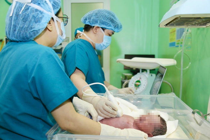 Thêm một em bé được thông tim trong bào thai thành công- Ảnh 1. Thêm một em bé được thông tim trong bào thai thành công- Ảnh 1.