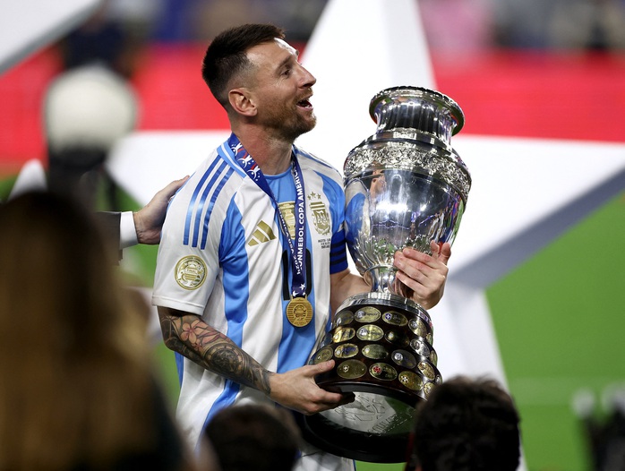 Lionel Messi và bộ sưu tập kỷ lục đồ sộ ở tuyển Argentina - Ảnh 5.