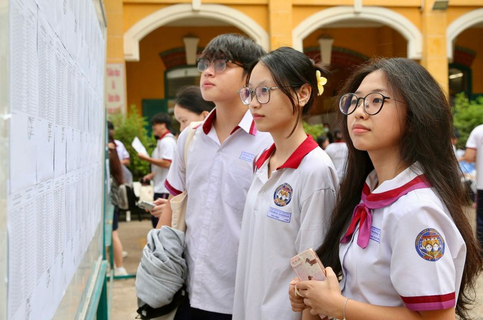 Thí sinh dự kỳ thi tốt nghiệp THPT năm 2024 tại TP HCM Ảnh: HOÀNG TRIỀU Thí sinh dự kỳ thi tốt nghiệp THPT năm 2024 tại TP HCM Ảnh: HOÀNG TRIỀU