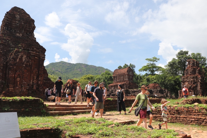 Mỹ Sơn trở thành điểm đến du lịch xanh- Ảnh 1. Mỹ Sơn trở thành điểm đến du lịch xanh- Ảnh 1.