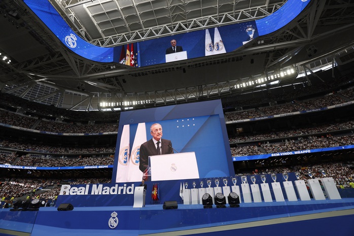 85.000 khán giả chào đón Kylian Mbappe ra mắt Real Madrid- Ảnh 5.