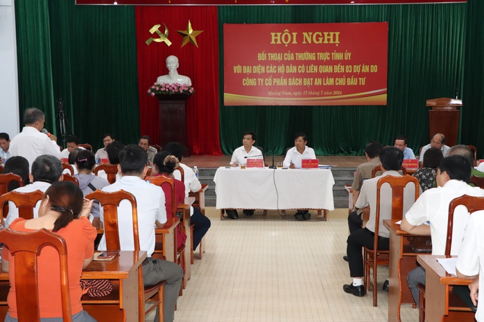 Bí thư, Chủ tịch tỉnh Quảng Nam ra "tối hậu thư" cho Công ty Bách Đạt An- Ảnh 1. Bí thư, Chủ tịch tỉnh Quảng Nam ra "tối hậu thư" cho Công ty Bách Đạt An- Ảnh 1.