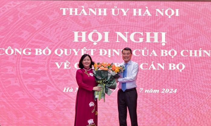 Bà Bùi Thị Minh Hoài làm Bí thư Thành ủy Hà Nội- Ảnh 2. Bà Bùi Thị Minh Hoài làm Bí thư Thành ủy Hà Nội- Ảnh 2.