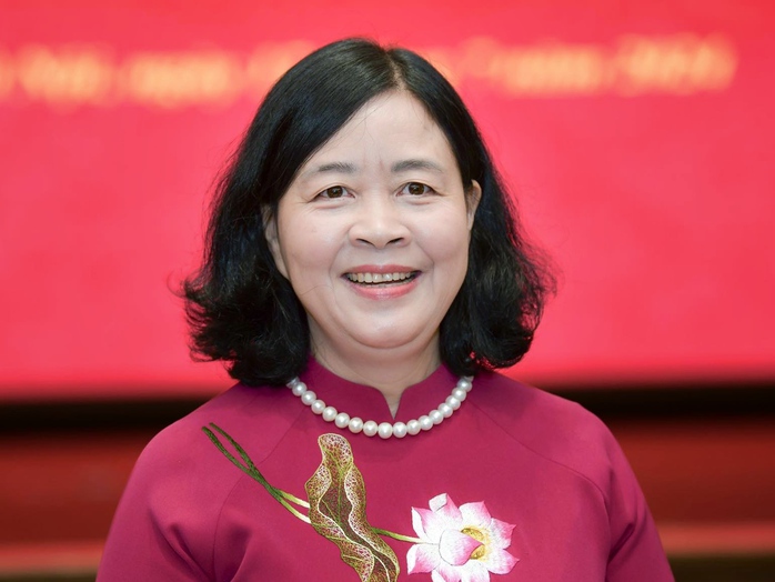 Tân Bí thư Hà Nội Bùi Thị Minh Hoài nói gì sau khi nhậm chức?- Ảnh 1. Tân Bí thư Hà Nội Bùi Thị Minh Hoài nói gì sau khi nhậm chức?- Ảnh 1.