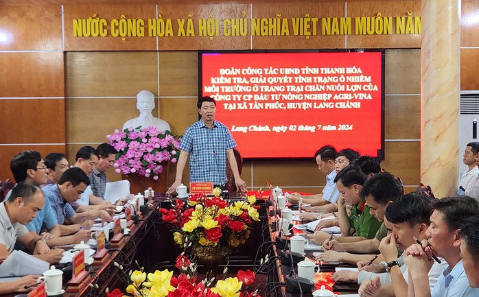 Phó Chủ tịch tỉnh Thanh Hóa ra "tối hậu thư" cho trại heo gây mùi hôi thối- Ảnh 3. Phó Chủ tịch tỉnh Thanh Hóa ra "tối hậu thư" cho trại heo gây mùi hôi thối- Ảnh 3.