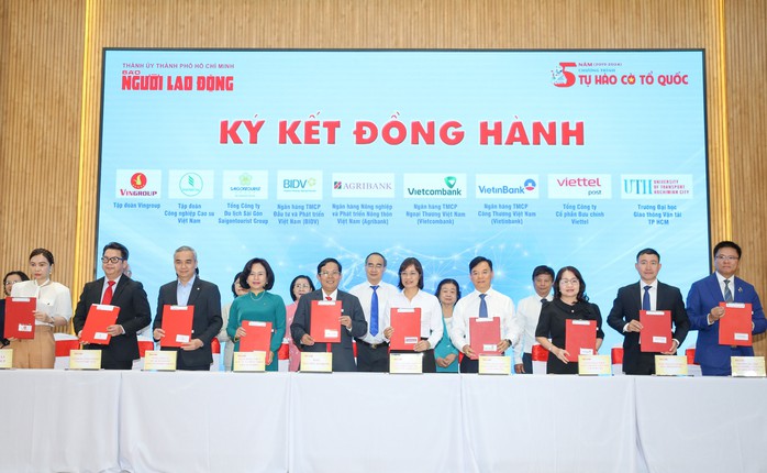 Báo Người Lao Động ký kết đồng hành với 9 đơn vị Báo Người Lao Động ký kết đồng hành với 9 đơn vị